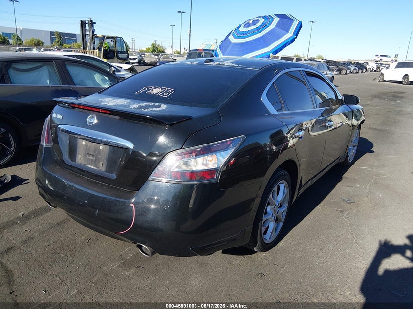 NISSAN MAXIMA 2013 VIN 1N4AA5AP5DC846614
