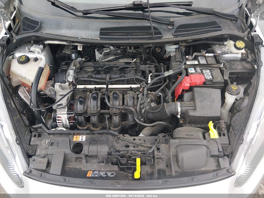 2016 FORD FIESTA SEDAN 1.6L I-4 DOHC, VVT, 120HP