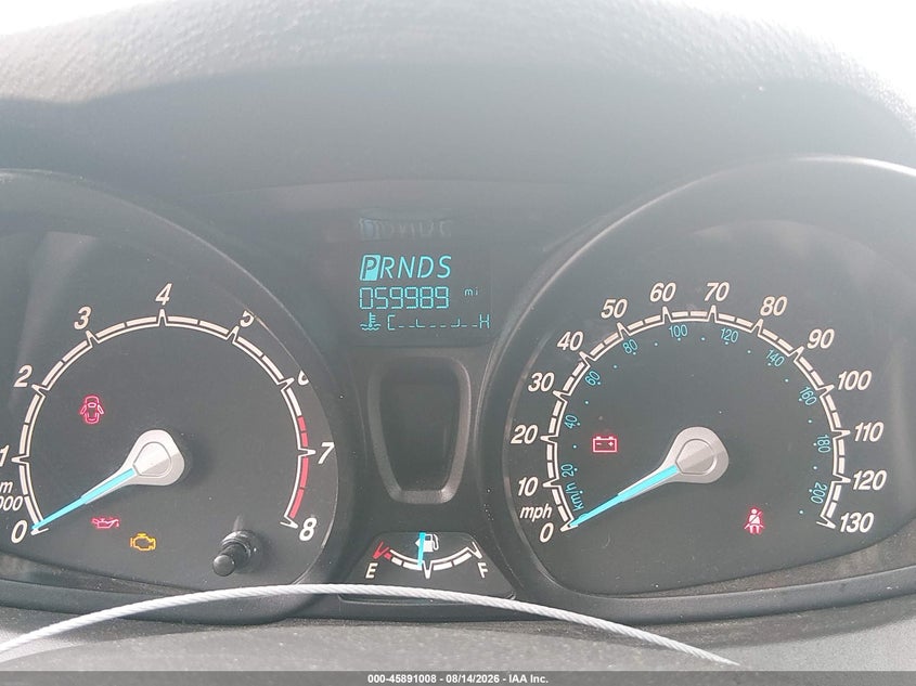 2016 FORD FIESTA SEDAN 1.6L I-4 DOHC, VVT, 120HP