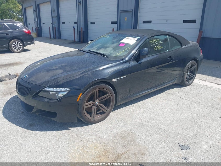 Vin: wbsek9c53acy80423, lot: 46390059, bmw m6 20102