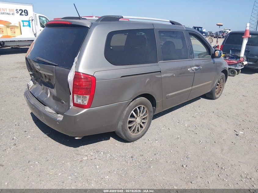 2012 KIA SEDONA auction photo 4