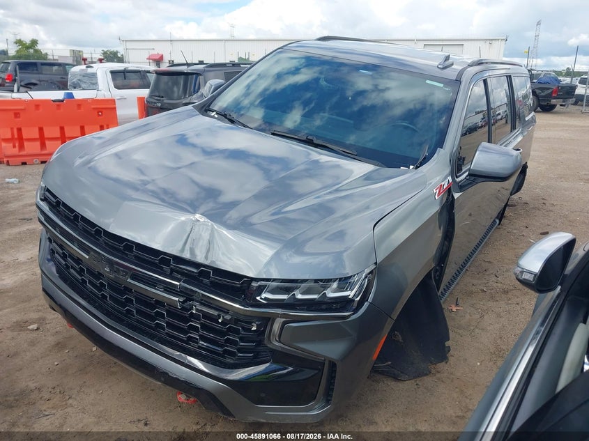 Vin: 1gnskdkd9nr252530, lot: 46390100, chevrolet suburban 4wd z71 20222