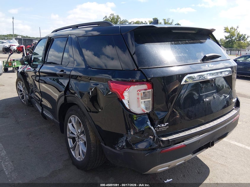 Vin: 1fmsk8dh4pga40905, lot: 46390124, ford explorer xlt 20233