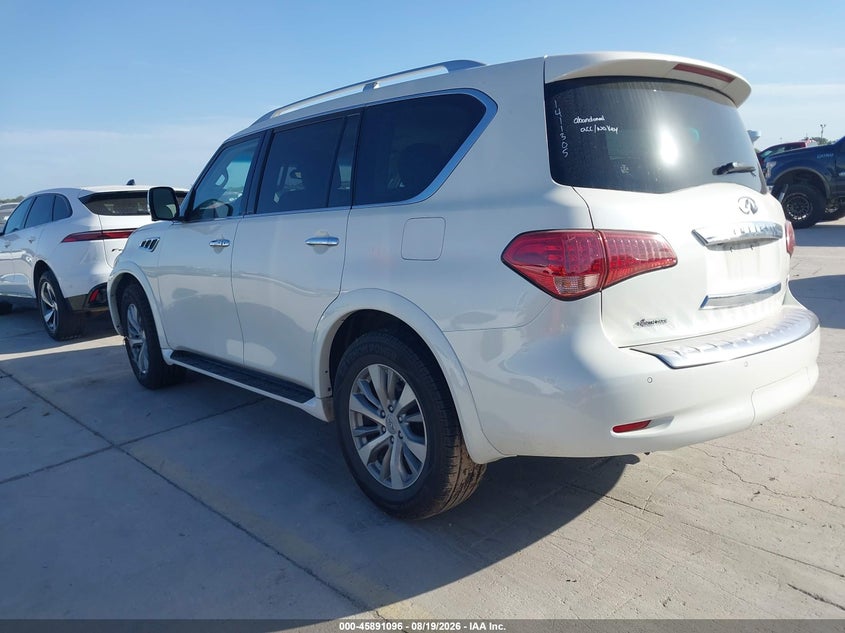 Vin: jn8az2nf8f9571697, lot: 46390130, infiniti qx80 20153