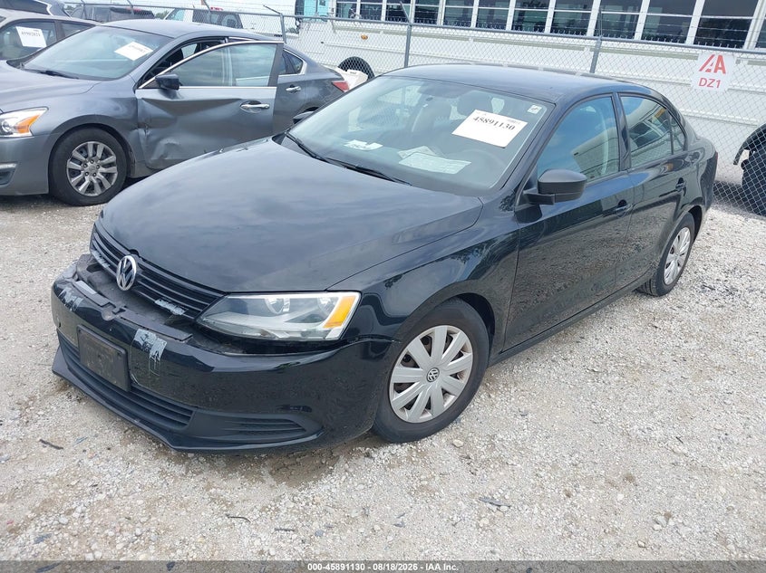 2014 Volkswagen Jetta, Стихія, IAAI, VIN 3VW2K7AJ9EM333107 — фото 2