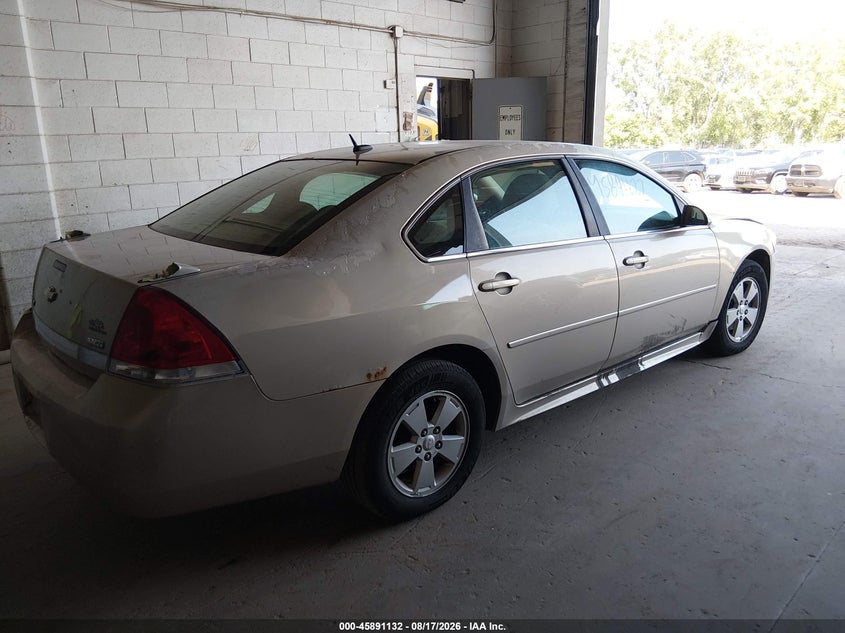 2009 CHEVROLET IMPALA SEDAN 3.5L V-6 VVT, 211HP