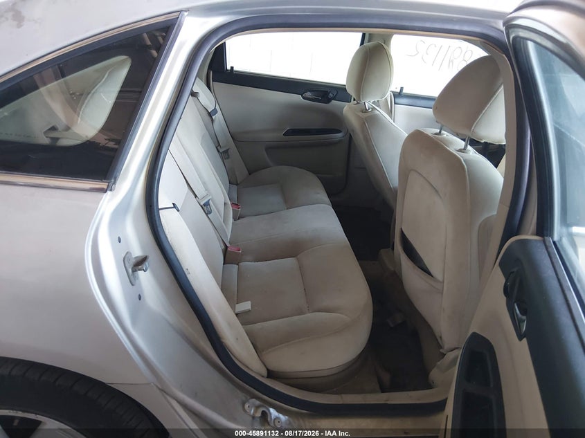 2009 CHEVROLET IMPALA SEDAN 3.5L V-6 VVT, 211HP