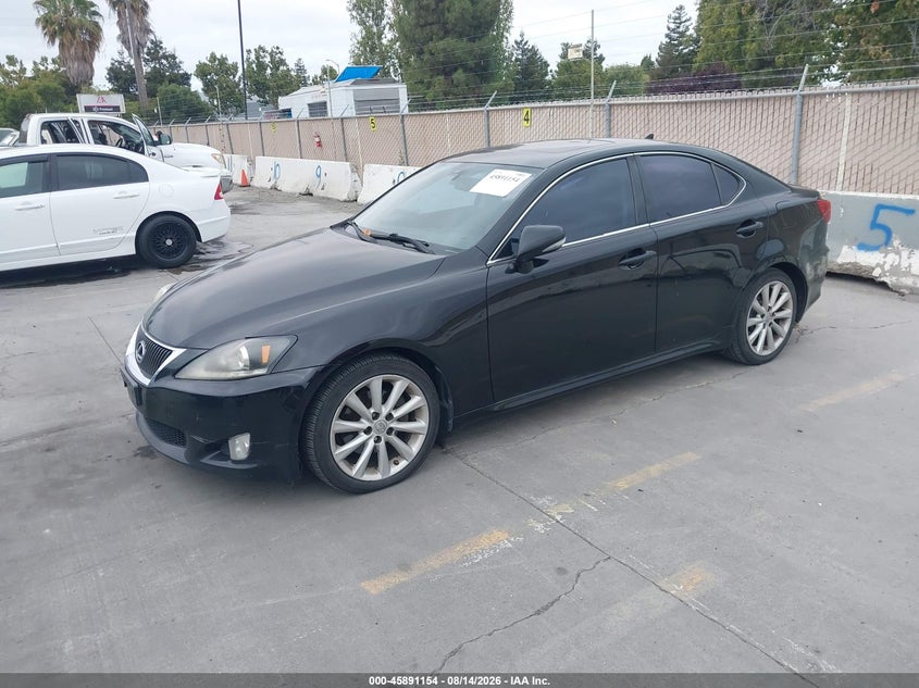 2009 LEXUS IS 250 auction photo 2
