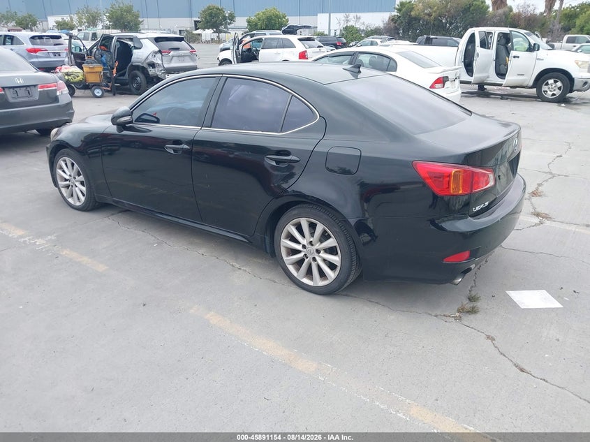 2009 LEXUS IS 250 auction photo 3
