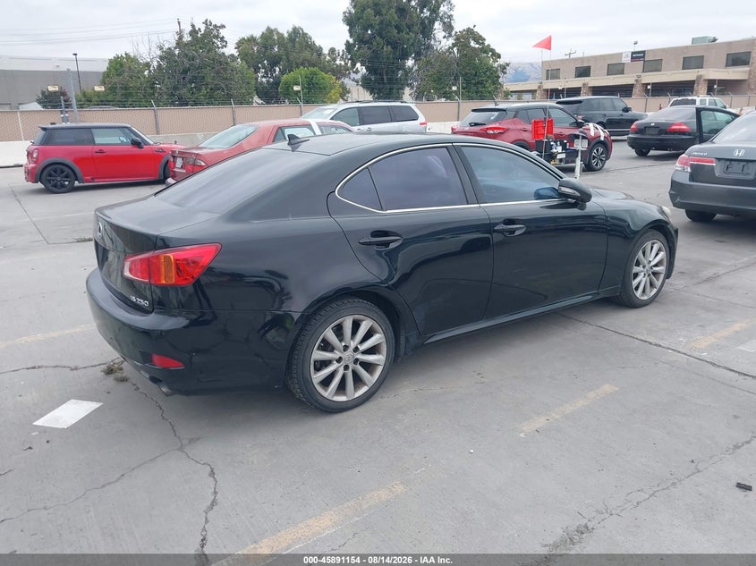 2009 LEXUS IS 250 auction photo 4
