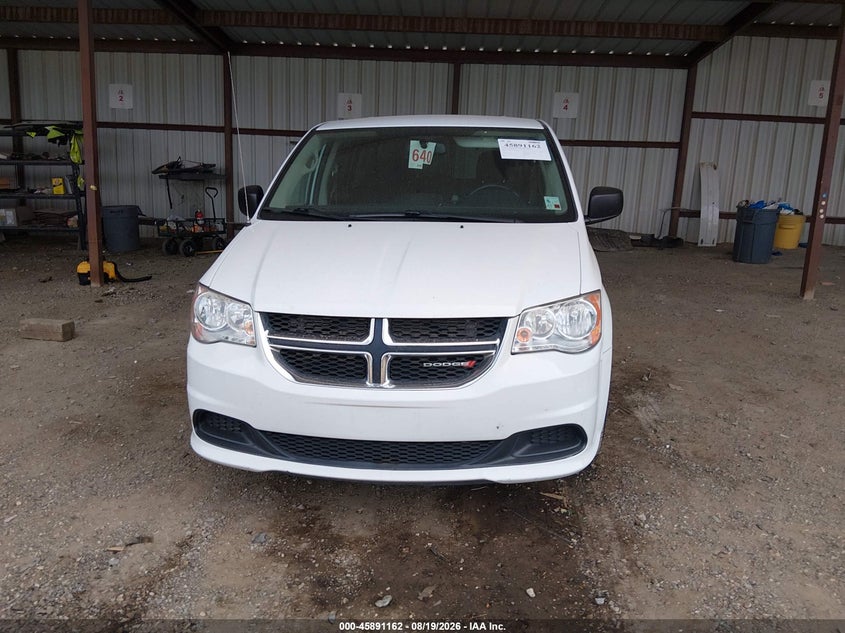 2016 DODGE CARAVAN VAN 3.6L V-6 DOHC, VVT, 283HP
