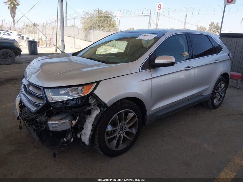 FORD EDGE 2015 VIN 2FMPK4K89FBC14992