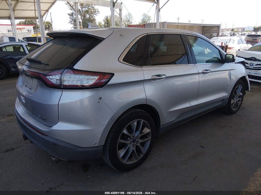FORD EDGE 2015 VIN 2FMPK4K89FBC14992