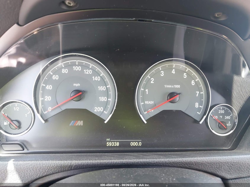 BMW M4 2015 VIN WBS3R9C50FK331794