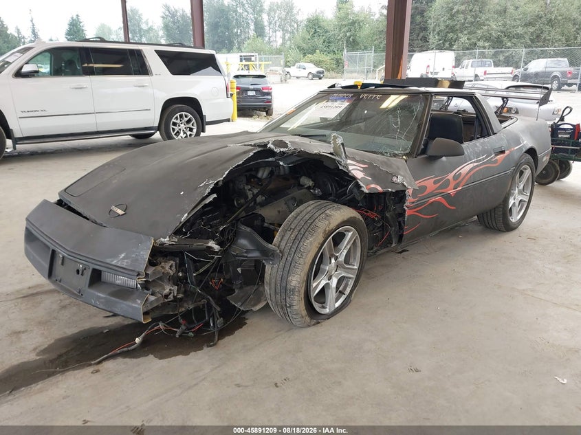 1987 CHEVROLET CORVETTE auction photo 2