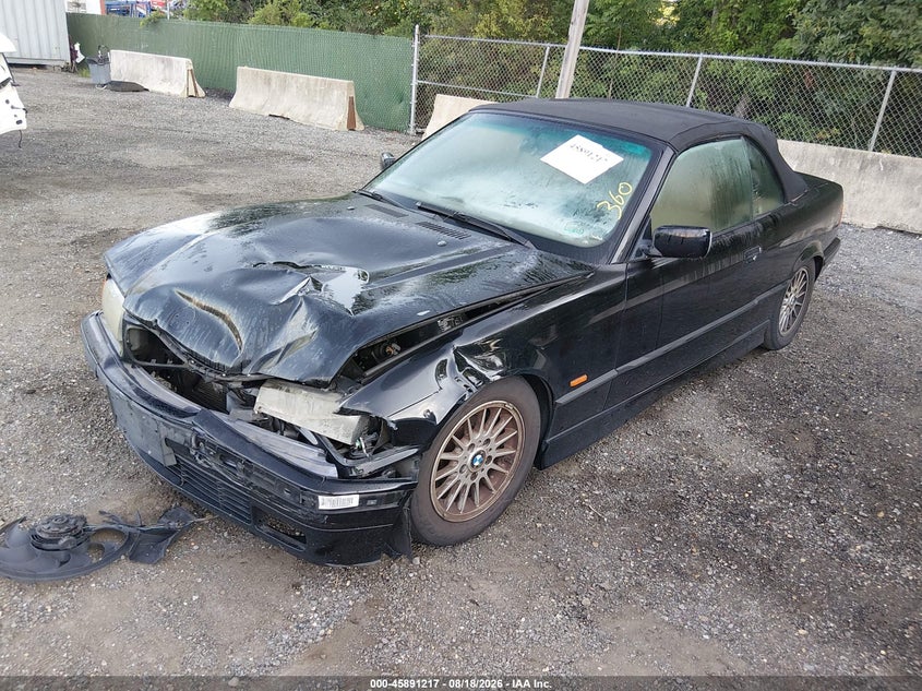 1999 BMW 3er, Front End, IAAI, VIN WBABJ8339XEM26497 — photo 2
