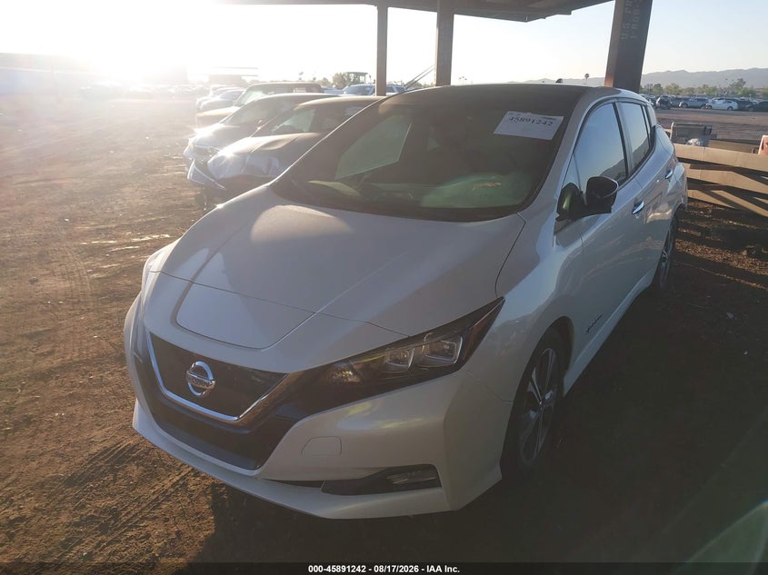 Vin: 1n4az1cp5jc317013, lot: 46390275, nissan leaf sv 20182