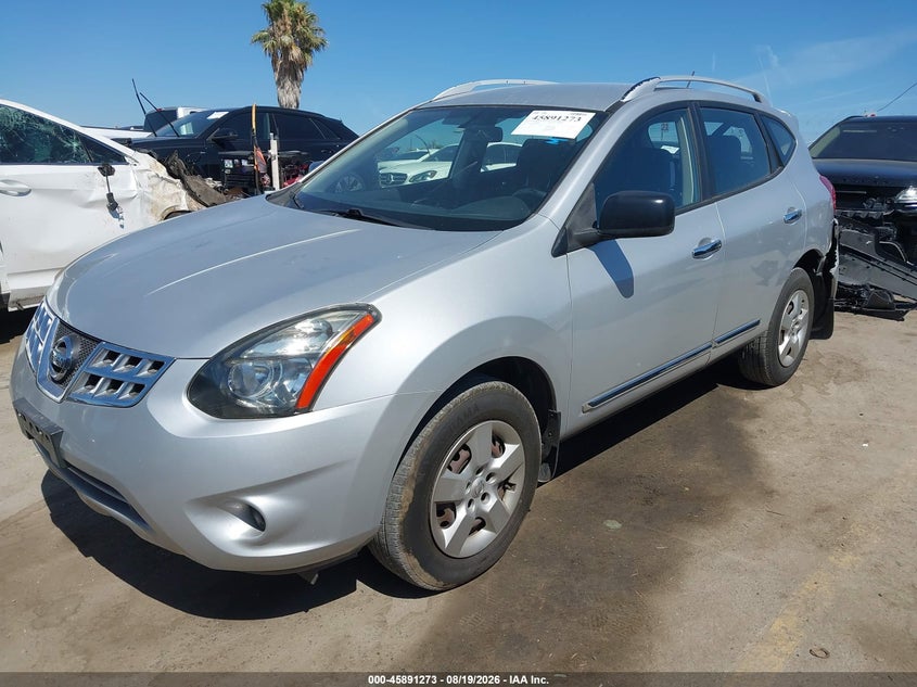 2014 Nissan Rogue, Rear, IAAI, VIN JN8AS5MT7EW616447 — photo 2