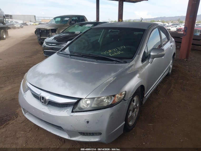 2009 HONDA CIVIC HYBRID auction photo 2