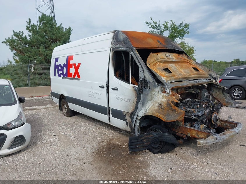 Vin: w1w4echy2lt031692, lot: 46390355, mercedes-benz sprinter 2500 high roof v6 2020 img_1