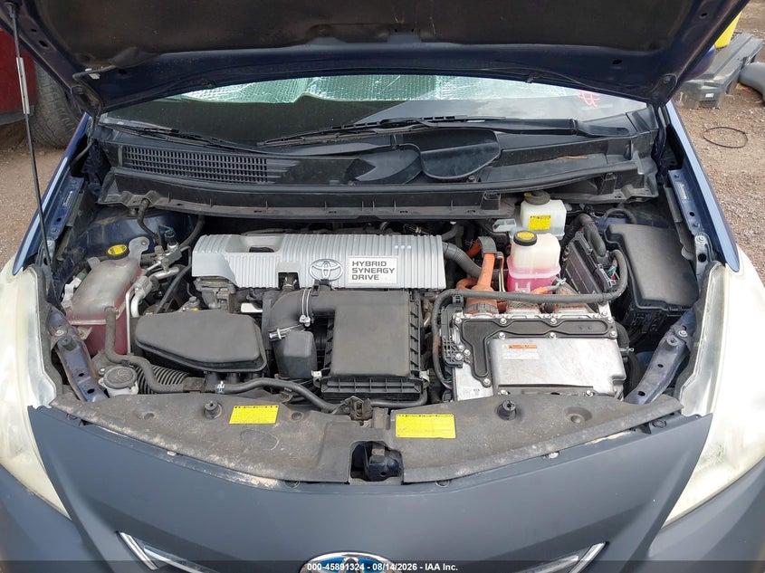 2012 TOYOTA PRIUS V (+) WAGON 1.8L I-4 DOHC, VVT, 98HP