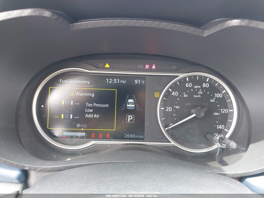 NISSAN VERSA 2025 VIN 3N1CN8EV8SL875952