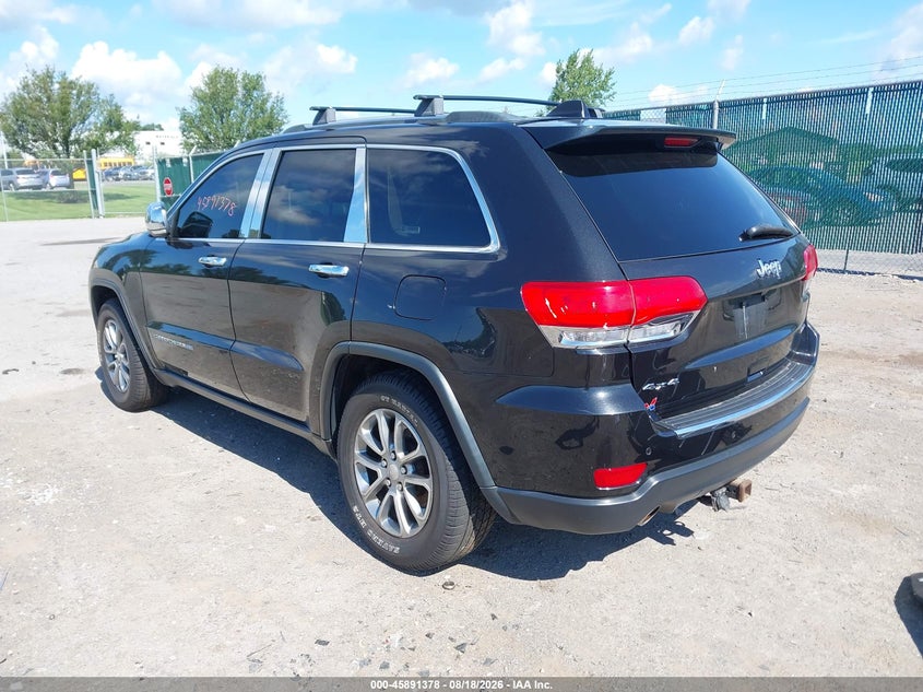 2014 JEEP GRAND CHEROKEE auction photo 3