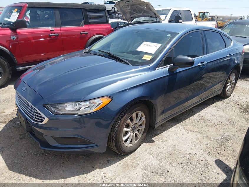 Vin: 3fa6p0g75jr217883, lot: 46390413, ford fusion s 20182