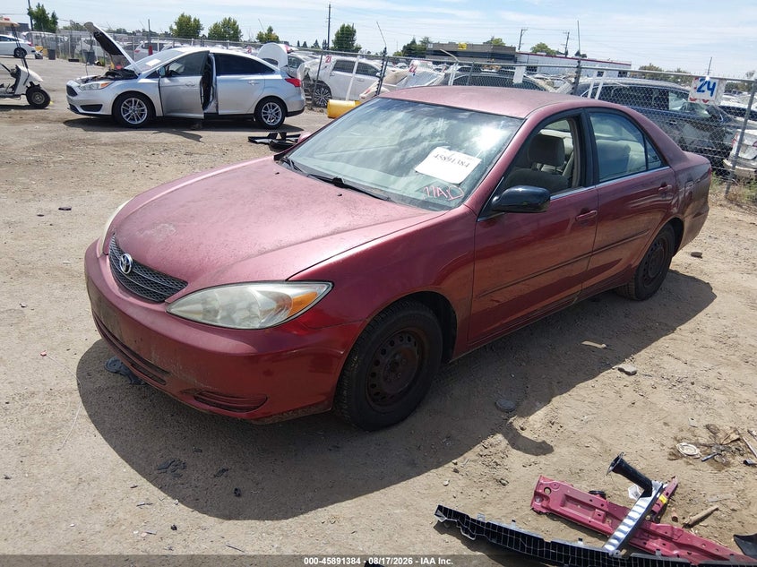 2003 Toyota Camry, Normal Wear & Tear, IAAI, VIN JTDBE32K430158288 — photo 2
