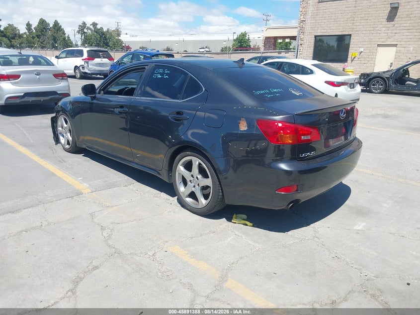 LEXUS IS 250 2007 VIN JTHBK262272025194