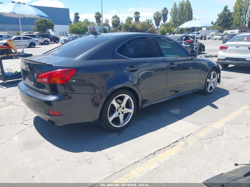 LEXUS IS 250 2007 VIN JTHBK262272025194