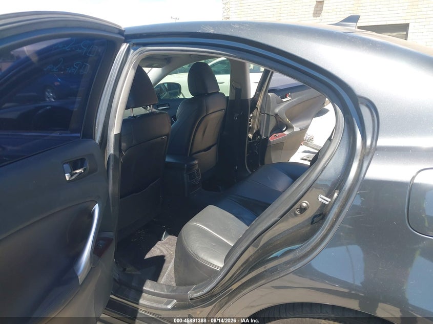 LEXUS IS 250 2007 VIN JTHBK262272025194