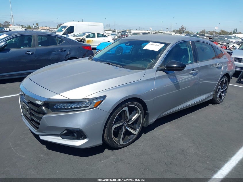 Vin: 1hgcv1f47na025205, lot: 46390452, honda accord sport special edition 20222