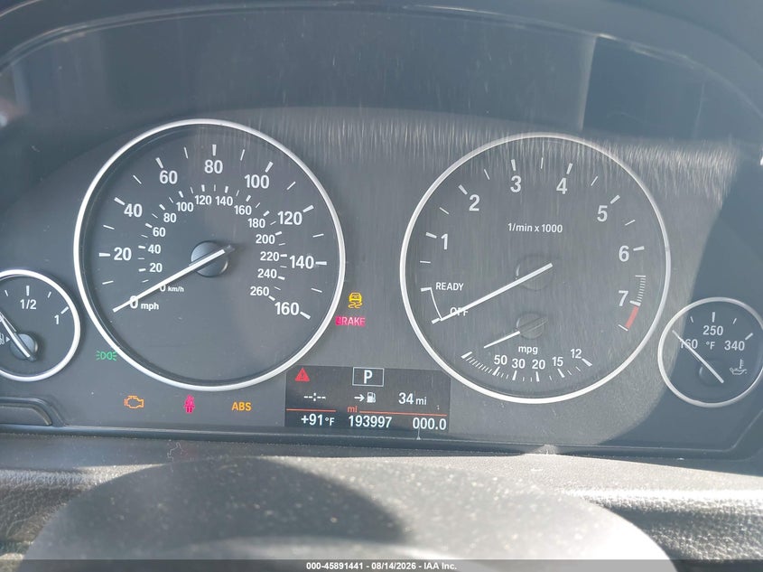 2015 BMW 328I auction photo 7