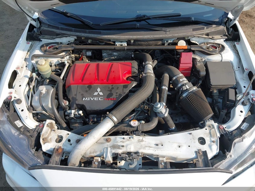 2015 MITSUBISHI LANCER EVOLUTION SEDAN 2.0L I-4 DOHC, VVT, TURBO, 291HP