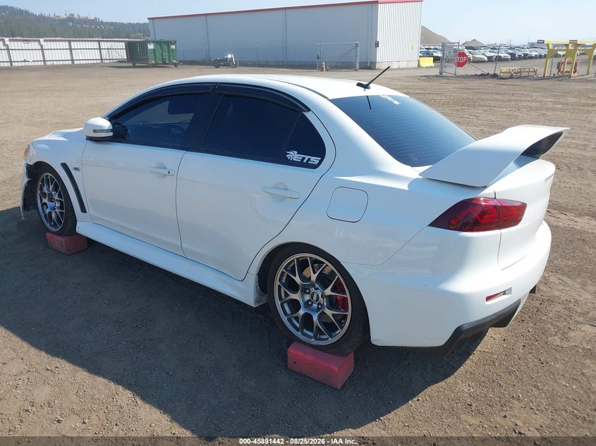 2015 MITSUBISHI LANCER EVOLUTION SEDAN 2.0L I-4 DOHC, VVT, TURBO, 291HP