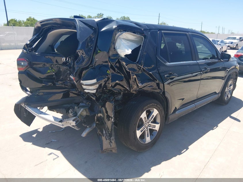 Vin: 5fnyg2h52pb010258, lot: 46390498, honda pilot 2wd ex-l 7 passenger 20234