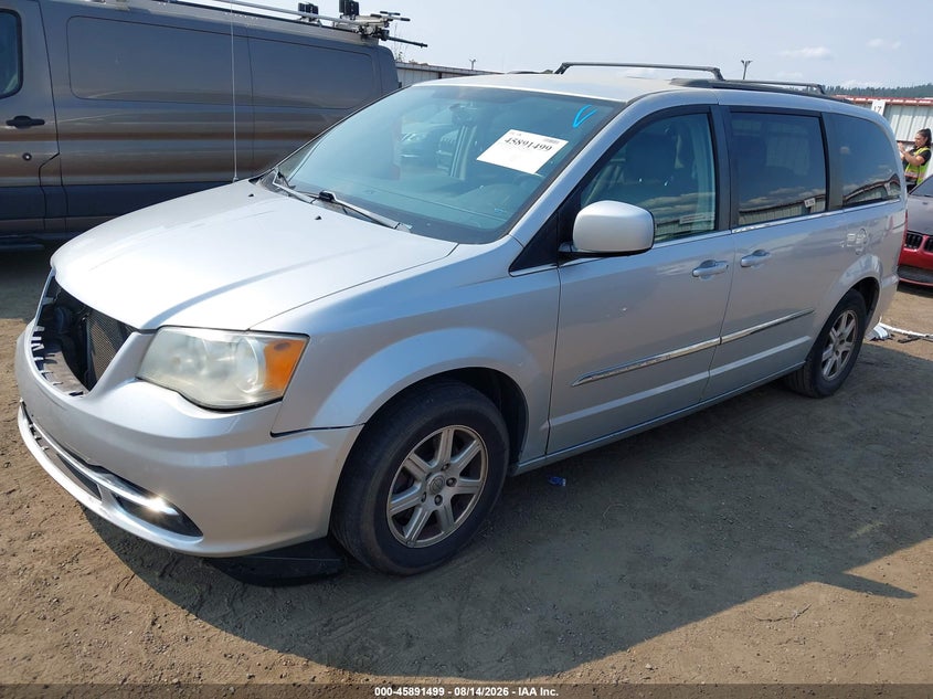 Vin: 2c4rc1bg9cr312603, lot: 46390533, chrysler town & country touring 20122