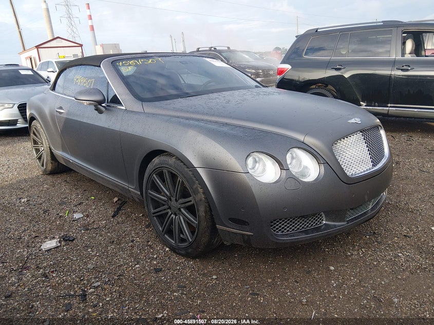2007 Bentley Continental Gtc, Fresh Water, IAAI, VIN SCBDR33W27C050743