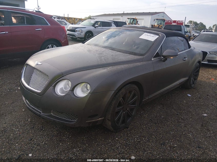2007 Bentley Continental GT, Пресная вода, IAAI, VIN SCBDR33W27C050743 — фото 2
