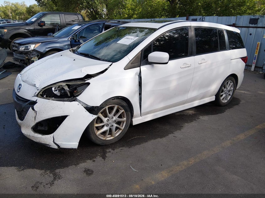2012 MAZDA 5 WAGON 2.5L I-4 DOHC, VVT, 157HP