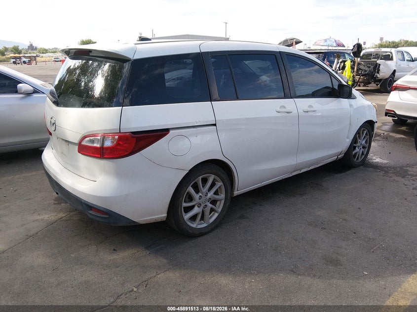 2012 MAZDA 5 WAGON 2.5L I-4 DOHC, VVT, 157HP