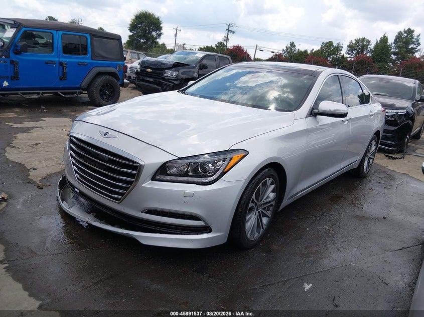 Vin: kmhgn4je3fu022556, lot: 46390571, hyundai genesis 3.8 20152
