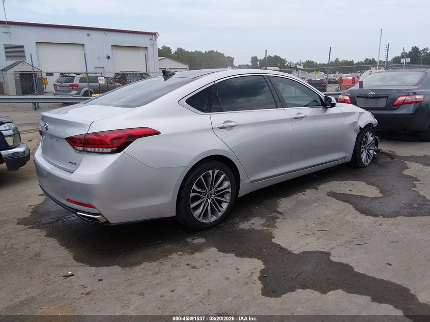 Vin: kmhgn4je3fu022556, lot: 46390571, hyundai genesis 3.8 20154