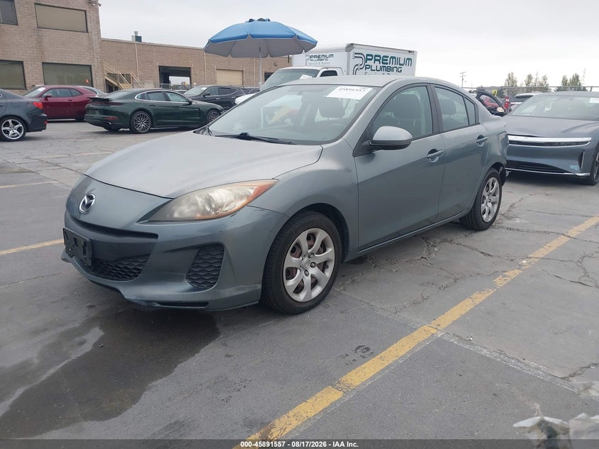 2012 MAZDA 3 SEDAN 2.0L I-4 DOHC, VVT, 148HP
