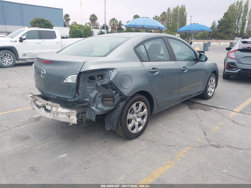 2012 MAZDA 3 SEDAN 2.0L I-4 DOHC, VVT, 148HP