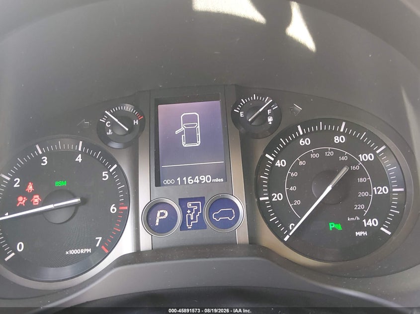LEXUS GX 460 2014 VIN JTJBM7FX7E5089129