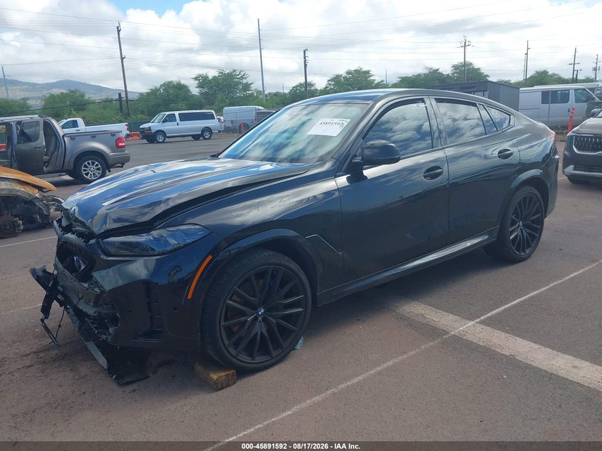 BMW X6 2025 VIN 5UX33EX01S9Y96801