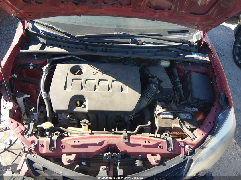 2016 TOYOTA COROLLA SEDAN 1.8L I-4 DOHC, VVT, 132HP