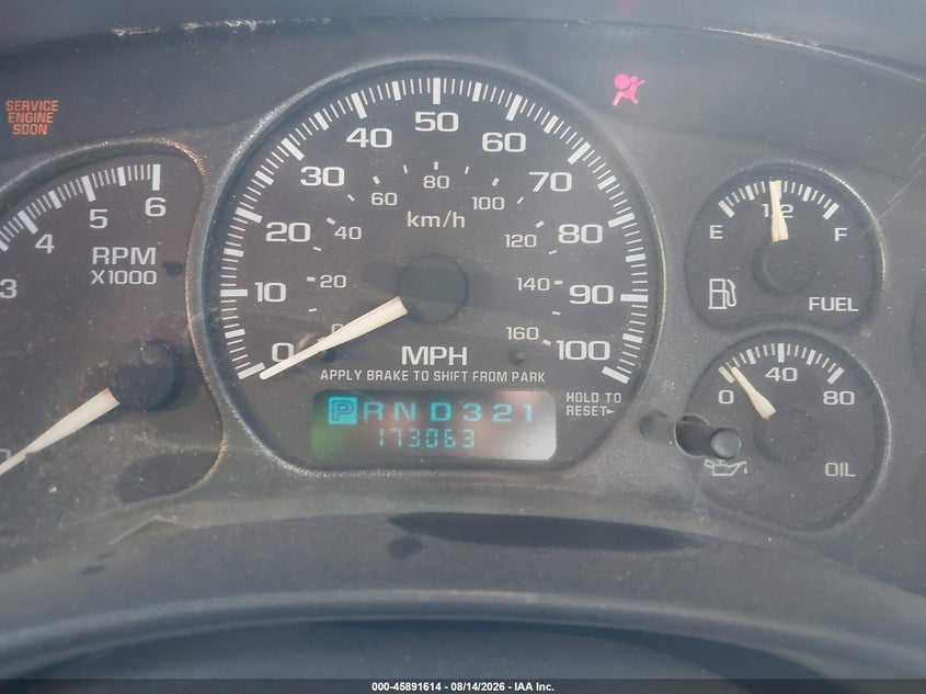 2002 CHEVROLET SILVERADO 1500 auction photo 7